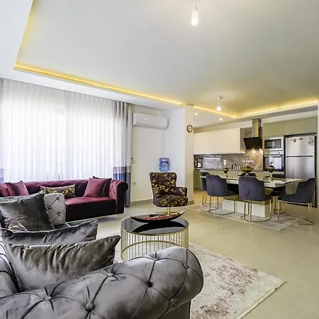 Apartment Sea View Stylish Flat W Shared Pool In Alanya Camyolu