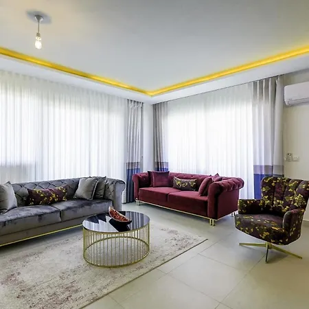 Sea View Stylish Flat W Shared Pool In Alanya Apartment Camyolu