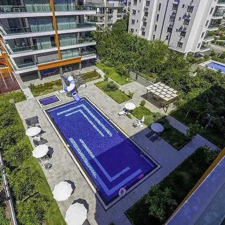 Apartment Sea View Stylish Flat W Shared Pool In Alanya Camyolu