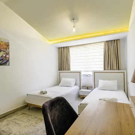 Apartment Sea View Stylish Flat W Shared Pool In Alanya Camyolu