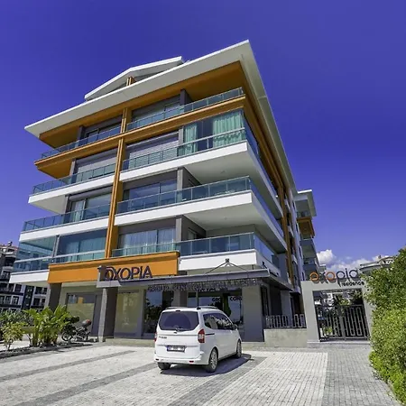Sea View Stylish Flat W Shared Pool In Alanya Apartment Camyolu