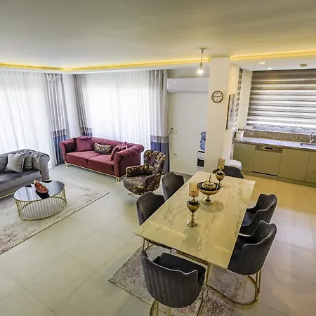 Apartment Sea View Stylish Flat W Shared Pool In Alanya *